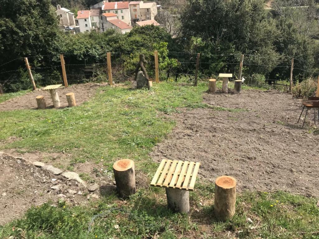 Camping L'Agrottu Au Coeur De La Corse Santa-Lucia-di-Mercurio Zewnętrze zdjęcie